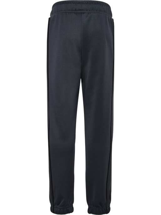 hmlJR INTERLOCK ADJUST PANTS, EBONY, packshot