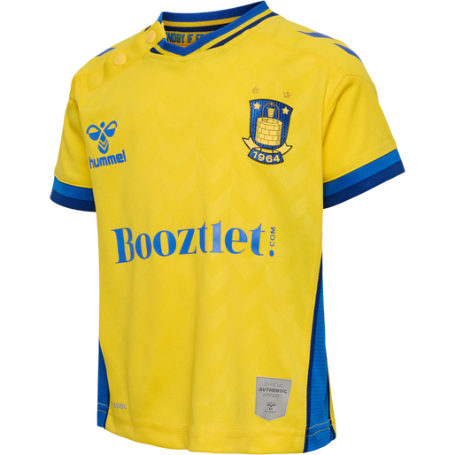 BRØNDBY 22/23 HOME MINI KIT, CYBER YELLOW BRØNDBY 22/23 HOME MINI KIT, CYBER YELLOW, packshot