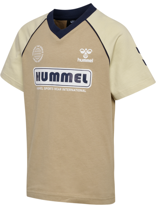 hmlROLF T-SHIRT S/S, CORNSTALK, packshot