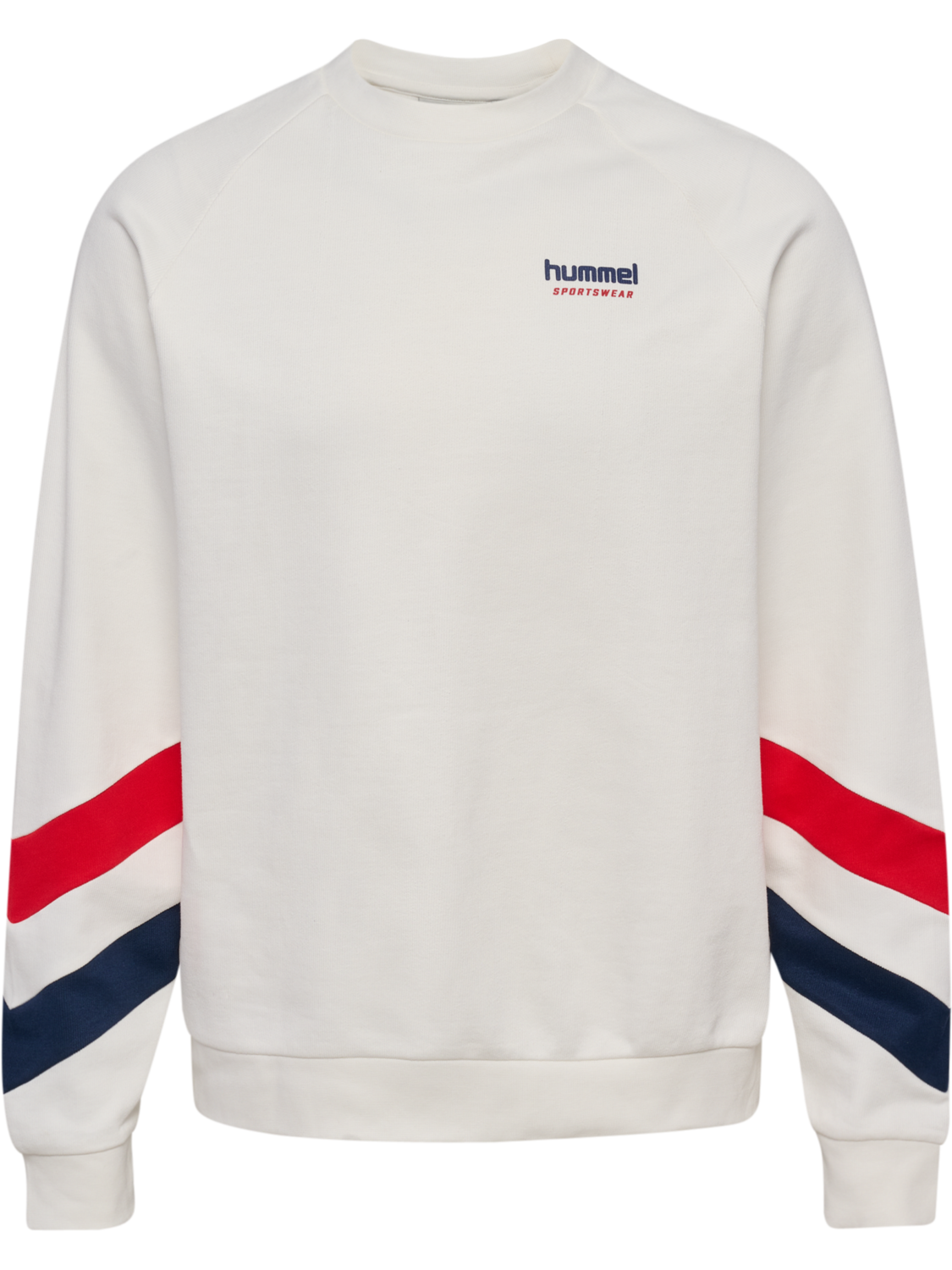 hmlOVERSIZED CREW SPORTSWEAR, BLANC DE BLANC/BLANC DE BLANC, packshot