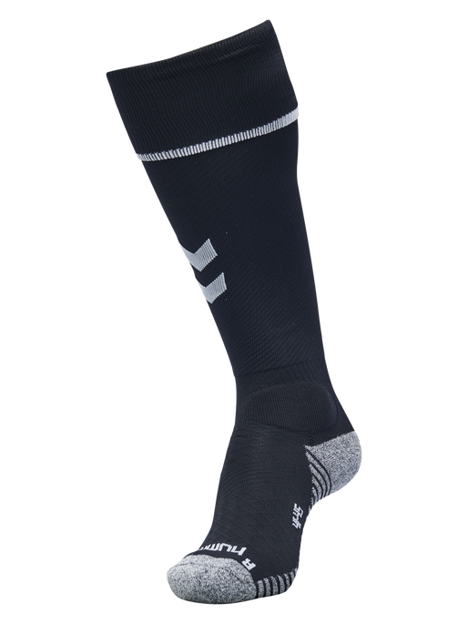 PRO FOOTBALL SOCK 17-18, BLACK/WHITE, packshot