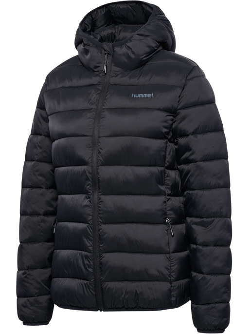 hmlLIGHTWEIGHT W PUFFER JACKET, BLACK, packshot
