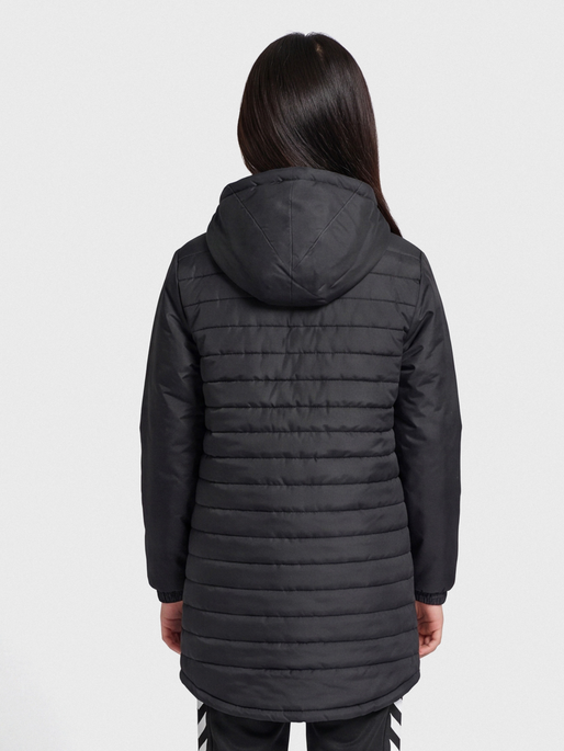 hmlPROMO KIDS BENCH JACKET, BLACK, model