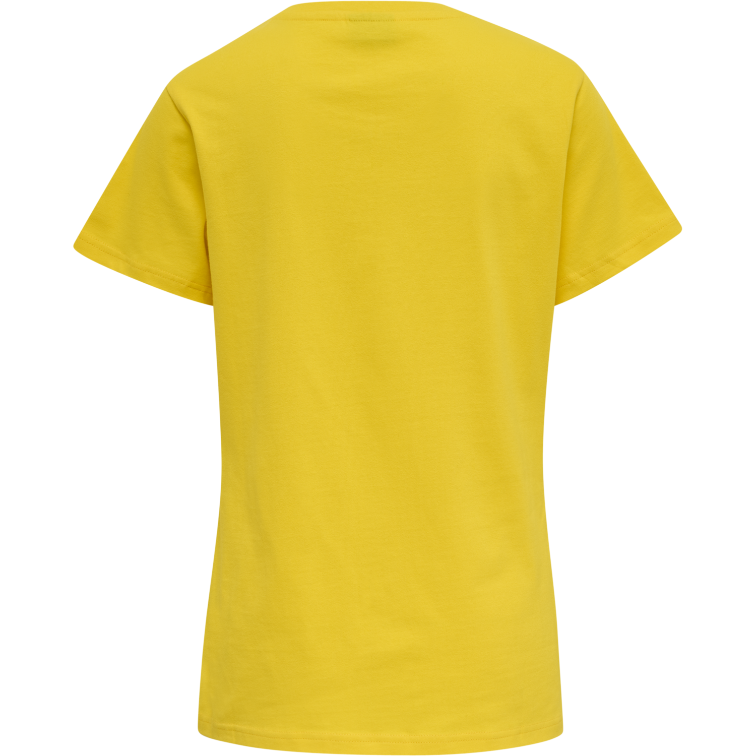 hmlRED HEAVY T-SHIRT S/S WOMAN, EMPIRE YELLOW, packshot