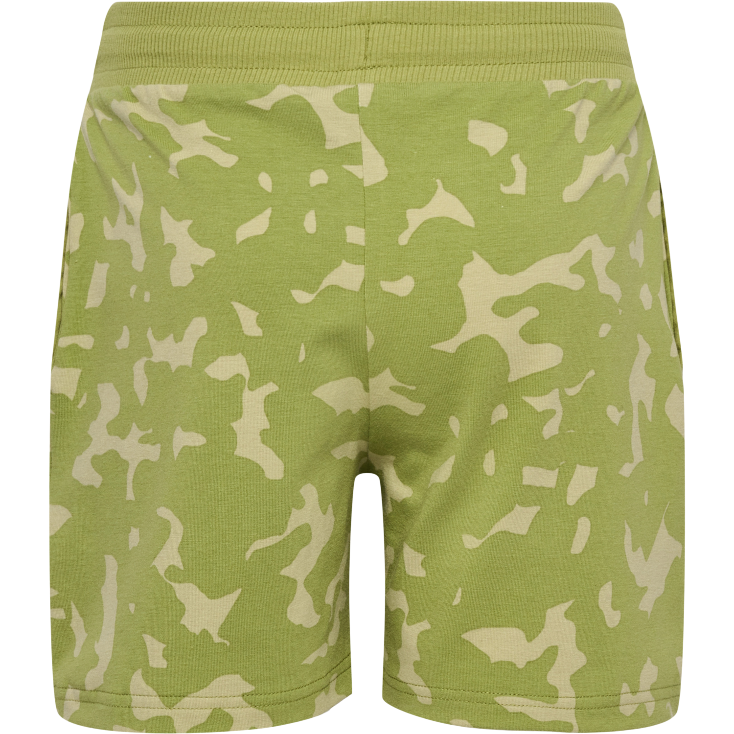 hmlRUSH AOP SHORTS, GREEN OLIVE, packshot