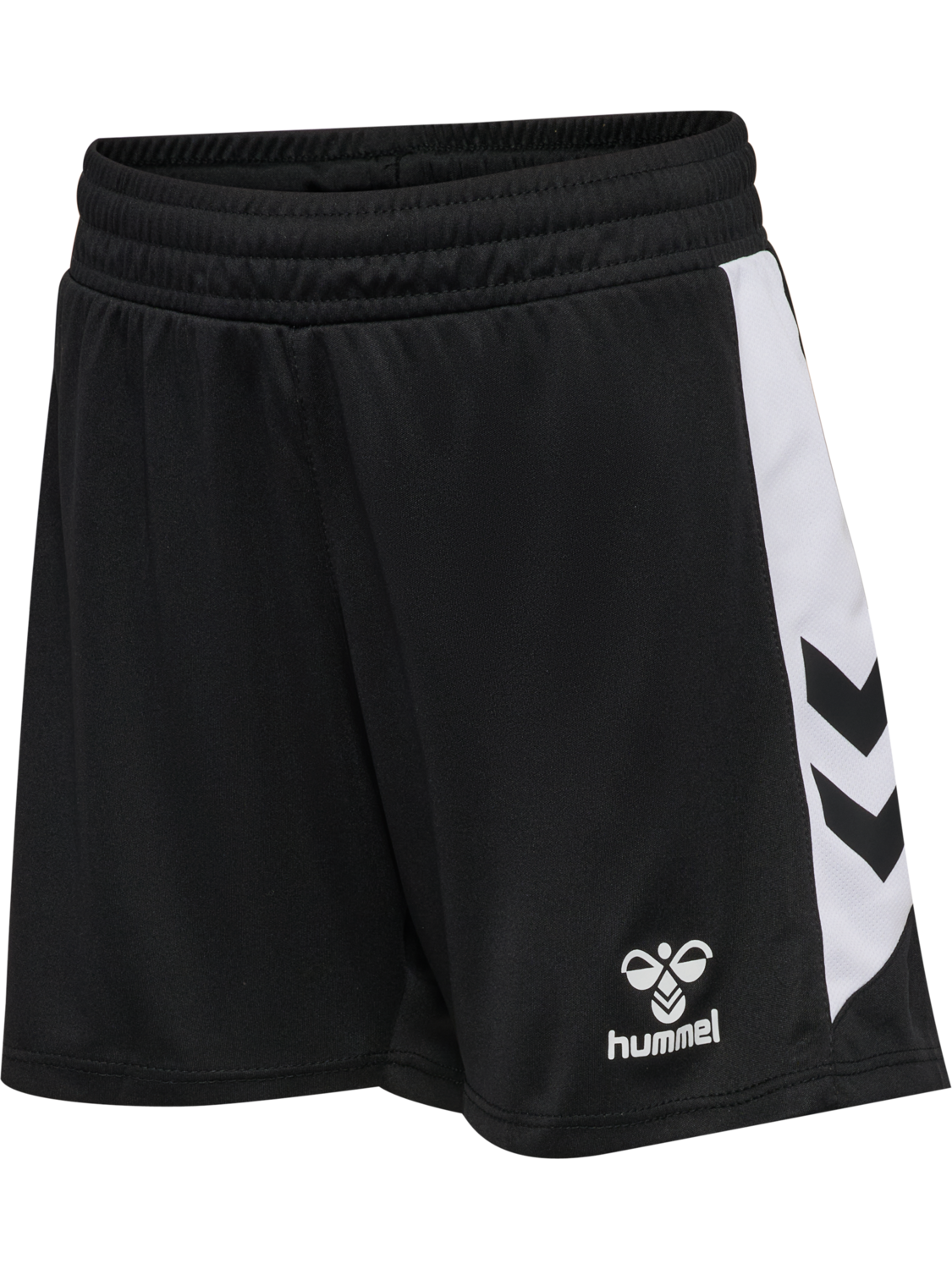hmlMATCH SHORTS KIDS, BLACK/WHITE, packshot