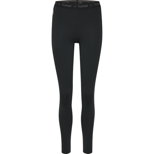 HML FIRST PERFORMANCE WOMEN TIGHTS, BLACK HML FIRST PERFORMANCE WOMEN TIGHTS, BLACK, packshot