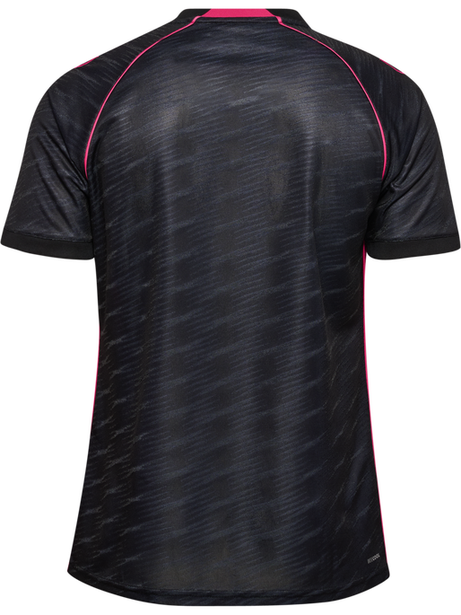 BIF 25/26 WOMEN AWAY JERSEY S/S, JET BLACK/BEETROOT, packshot