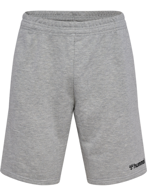 hmlMOVER COTTON BERMUDA SHORTS, GREY MELANGE, packshot