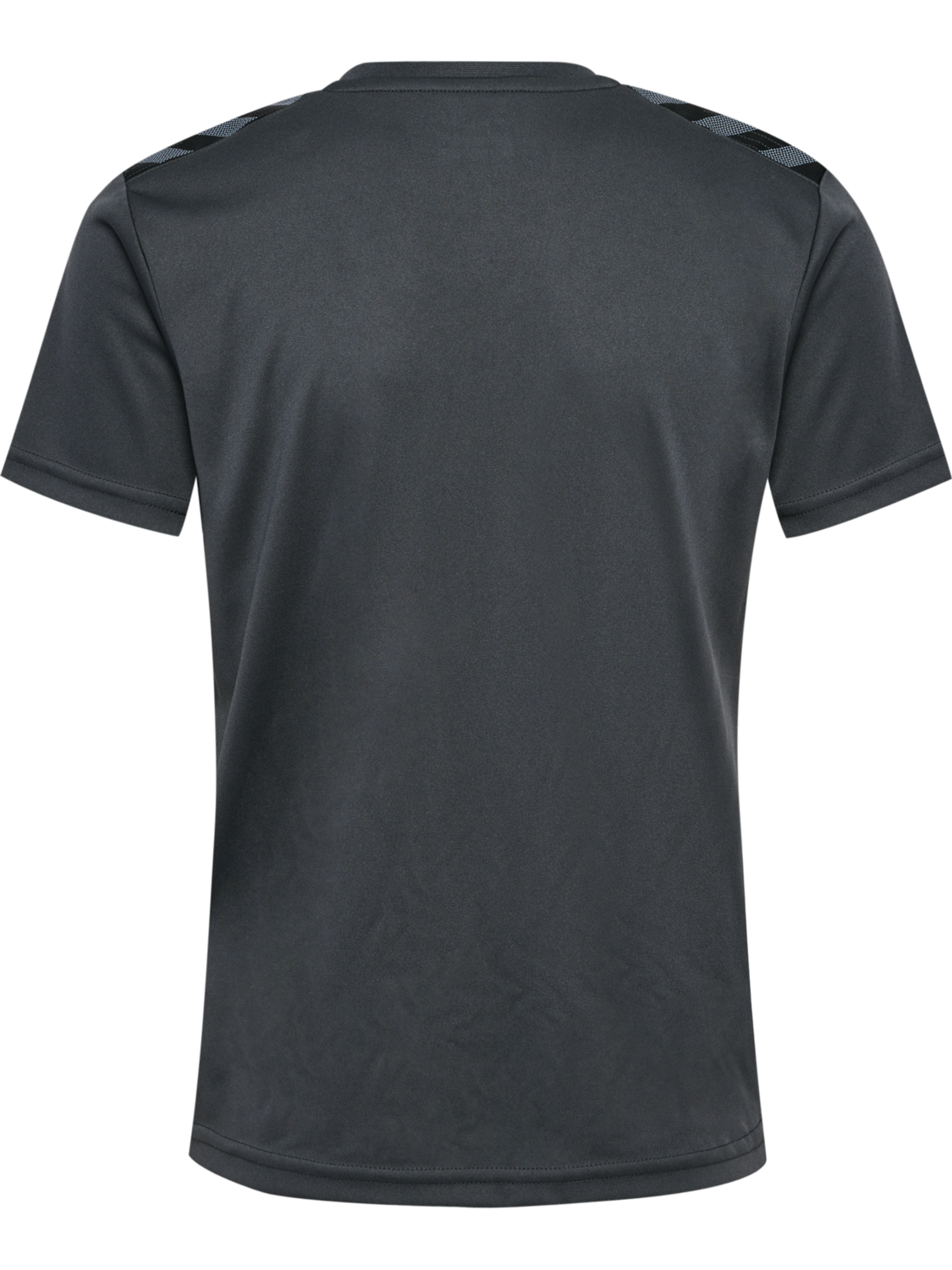 hmlAUTHENTIC PL JERSEY S/S KIDS, ASPHALT/SULPHUR SPRING, packshot