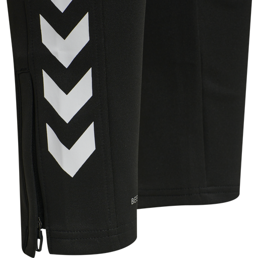 hmlCORE XK POLY PANTS KIDS, BLACK/BLACK hmlCORE XK POLY PANTS KIDS, BLACK/BLACK, packshot