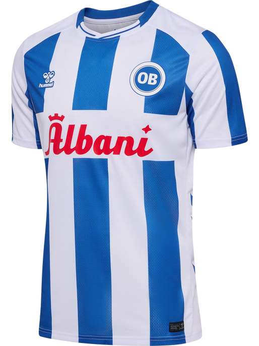 OB 25/26 HOME JERSEY SS, LAPIS BLUE/BRIGHT WHITE OB 25/26 HOME JERSEY SS, LAPIS BLUE/BRIGHT WHITE, packshot