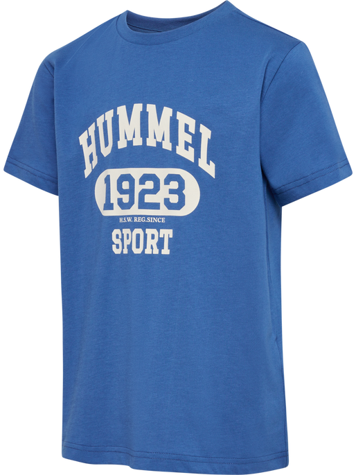 hmlPRINT T-SHIRT S/S, BRIGHT COBALT, packshot