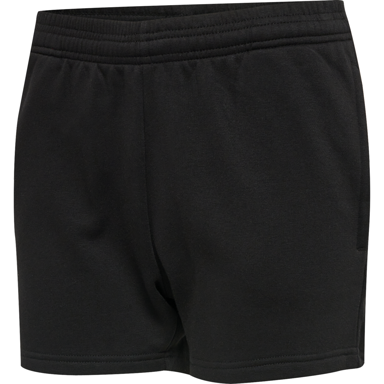 hmlRED BASIC SWEAT SHORTS KIDS, BLACK, packshot