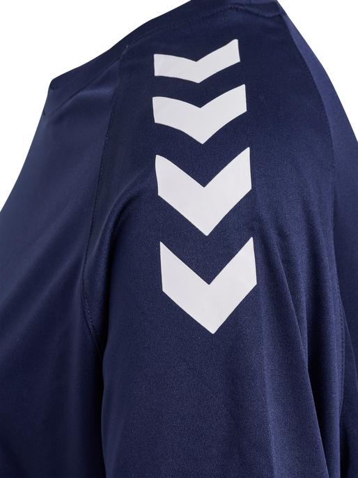 hmlCORE XK CORE POLY TEE  S/S WOMAN, MARINE hmlCORE XK CORE POLY TEE  S/S WOMAN, MARINE, packshot