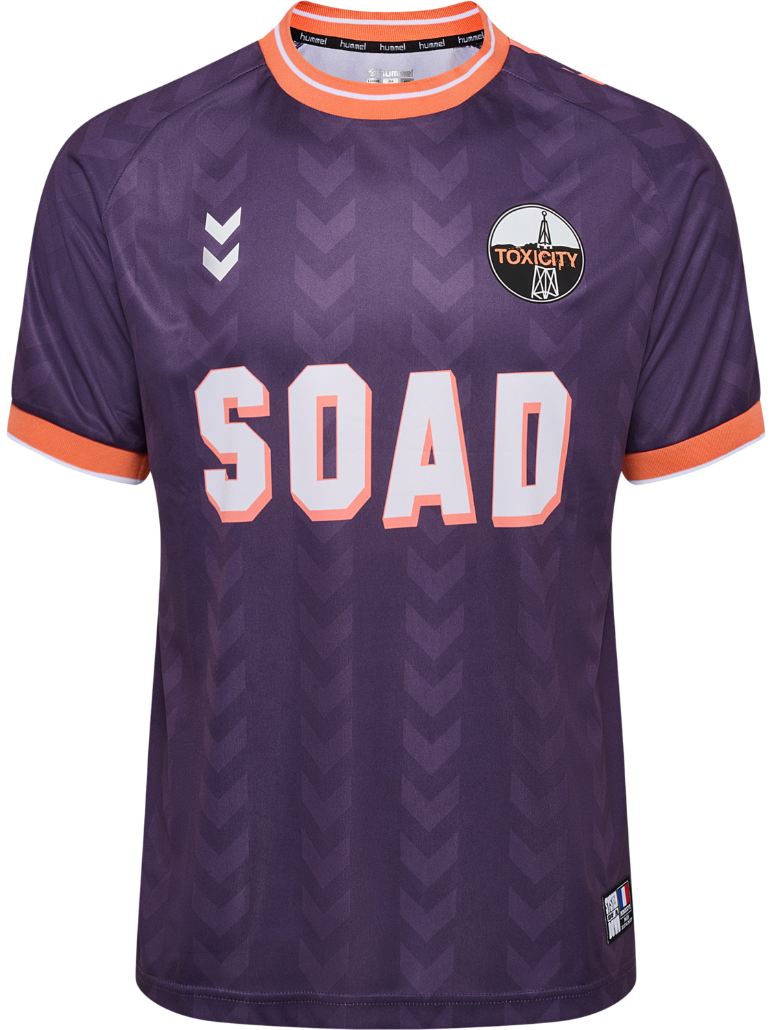 hmlSOAD TOUR 26 PARIS JERSEY S/S, PURPLE, packshot
