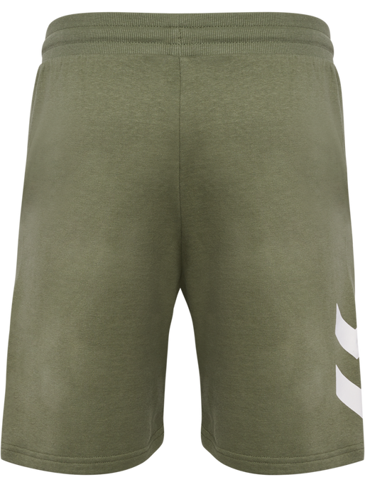 hmlLEGACY SHORTS, DEEP LICHEN GREEN, packshot