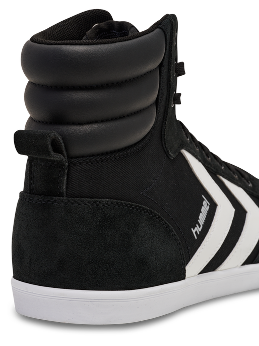 HUMMEL SLIMMER STADIL HIGH, BLACK/ WHITE KH, packshot