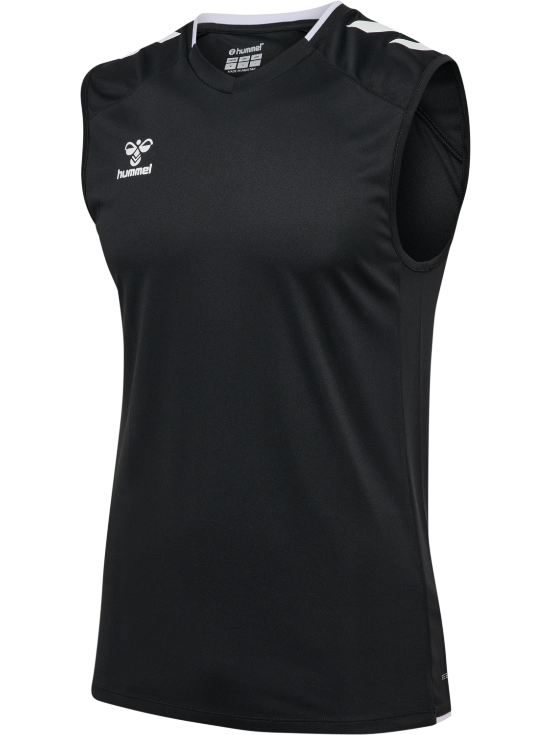 hmlCORE 2.0 JERSEY S/L, BLACK/WHITE, packshot