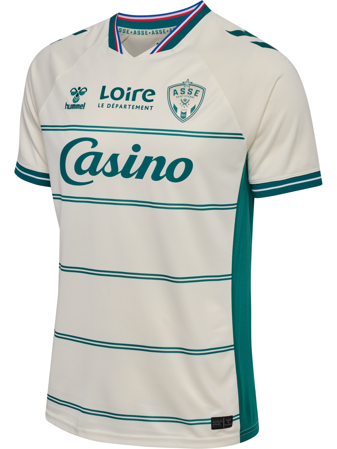 ASSE 26/27 AWAY JERSEY S/S, MARSHMALLOW, packshot
