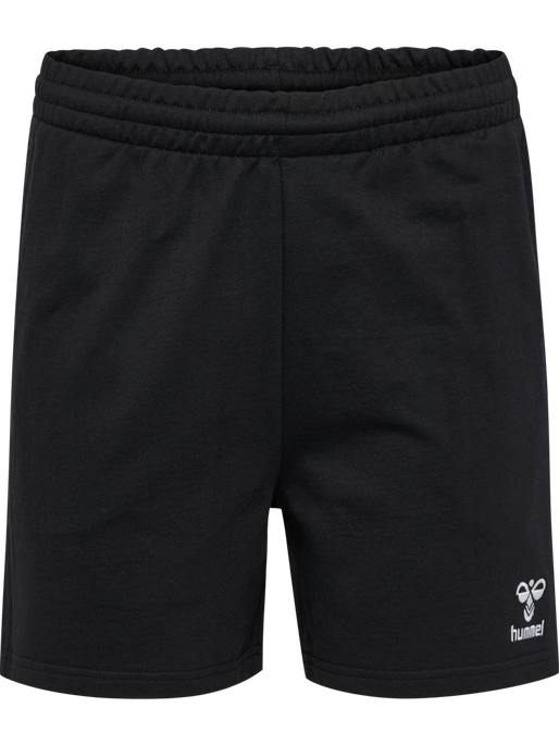 hmlGO 2.0 SWEATSHORTS WOMAN, BLACK, packshot