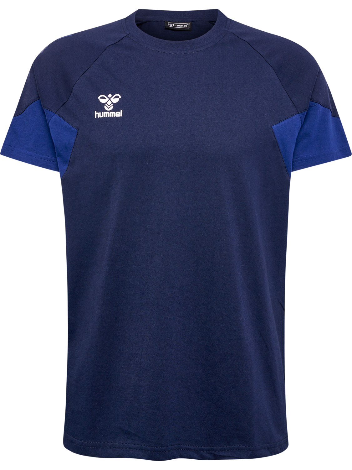 hmlTRAVEL T-SHIRT S/S, MARINE, packshot