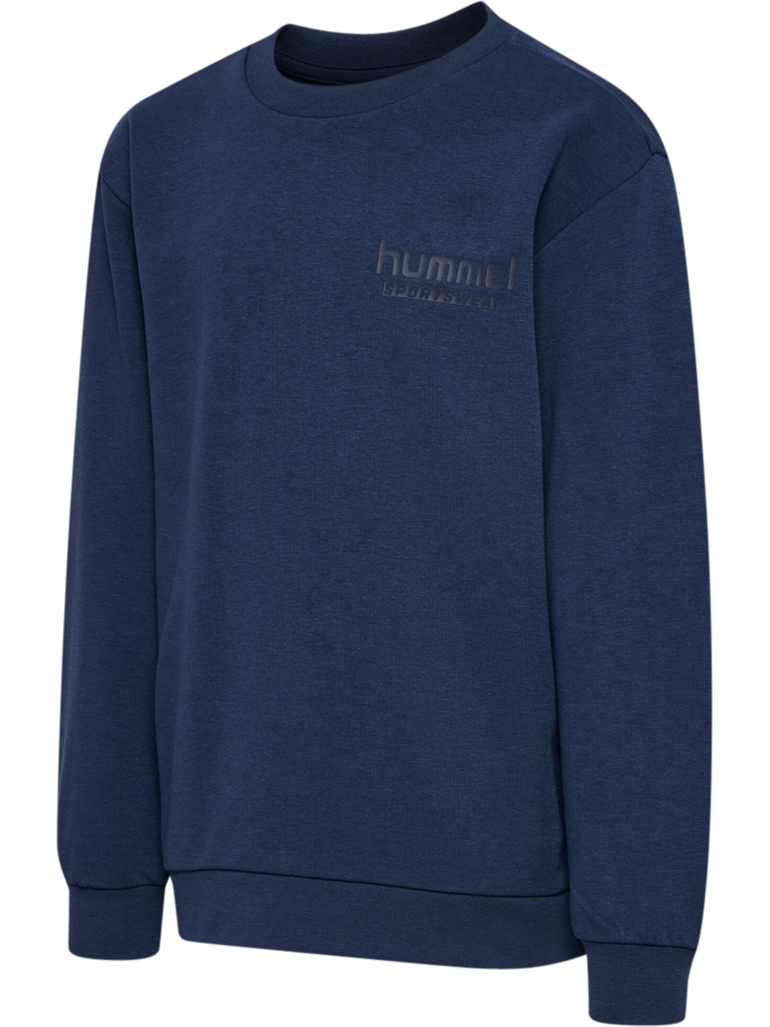 hmlJR BASE SWEAT SET, DRESS BLUES, packshot