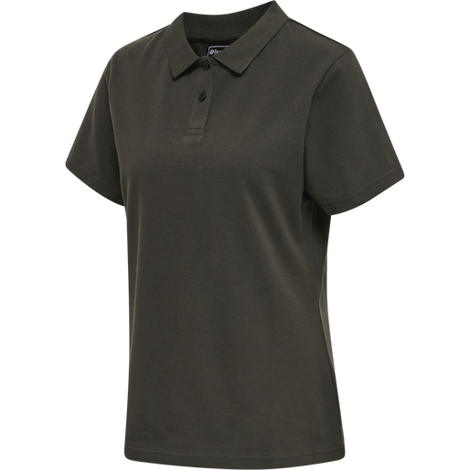 hmlRED CLASSIC POLO WOMAN, RAVEN, packshot