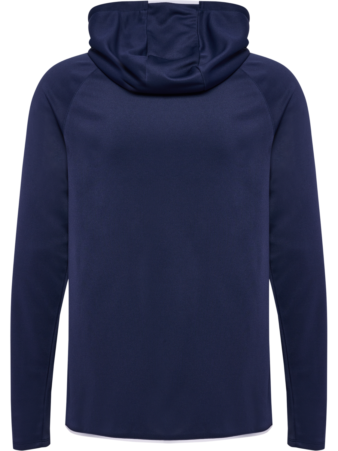 hmlCORE 2.0 ZIP HOODIE, MARINE/WHITE, packshot