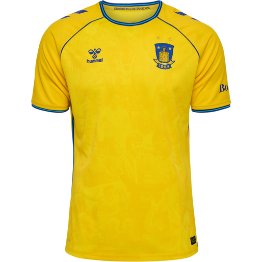 BIF 24/25 HOME JERSEY S/S, CYBER YELLOW BIF 24/25 HOME JERSEY S/S, CYBER YELLOW, packshot