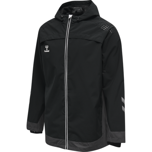 hmlLEAD ALL WEATHER JACKET , BLACK hmlLEAD ALL WEATHER JACKET , BLACK, packshot