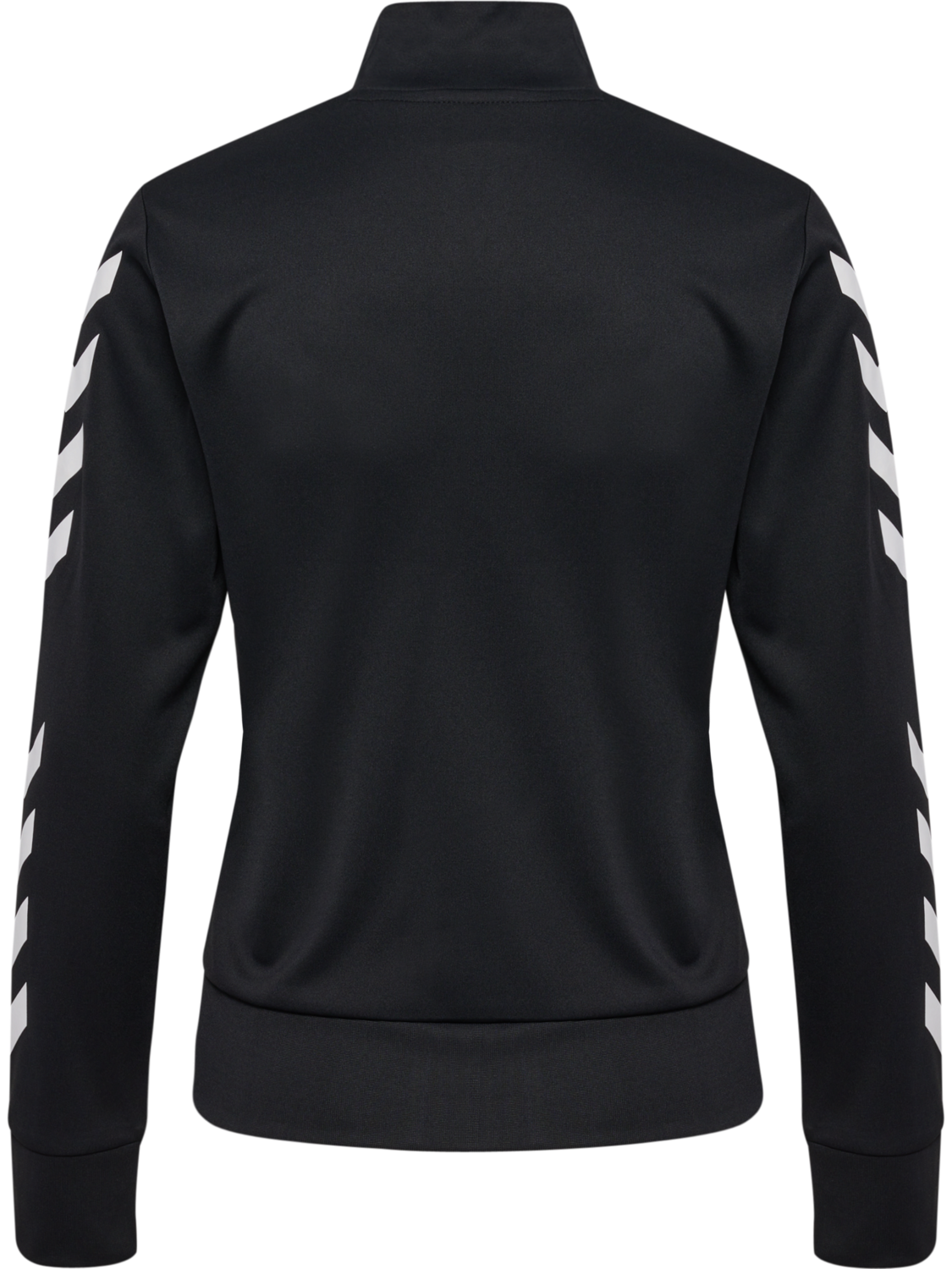 hmlLEGACY EVY POLY ZIP JACKET, BLACK, packshot