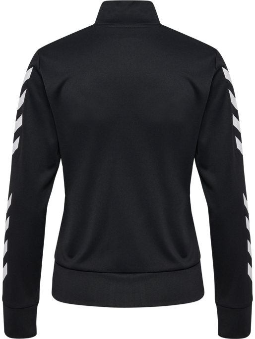 hmlLEGACY EVY POLY ZIP JACKET, BLACK hmlLEGACY EVY POLY ZIP JACKET, BLACK, packshot
