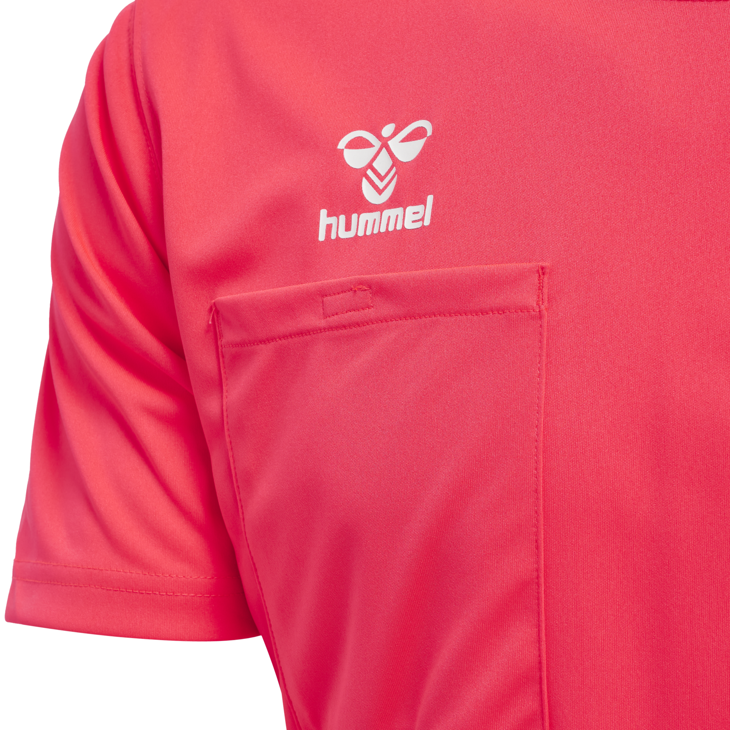 hmlREFEREE CHEVRON JERSEY S/S, DIVA PINK, packshot