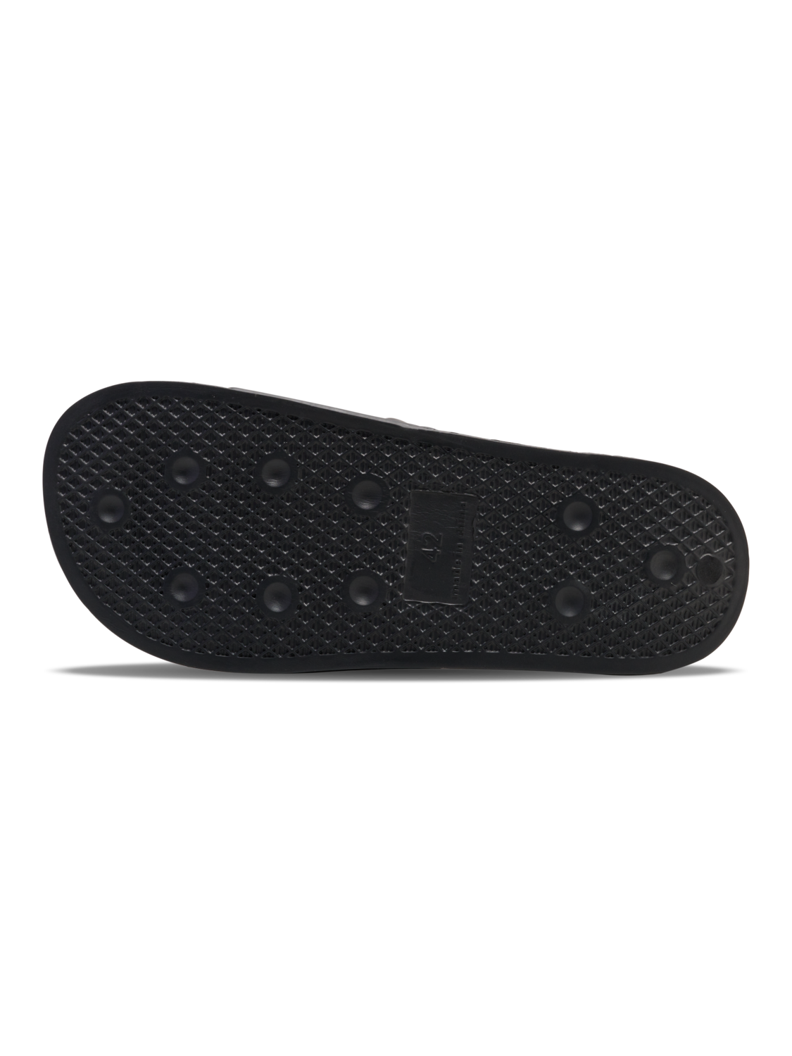 POOL SLIDE BADGE, BLACK, packshot