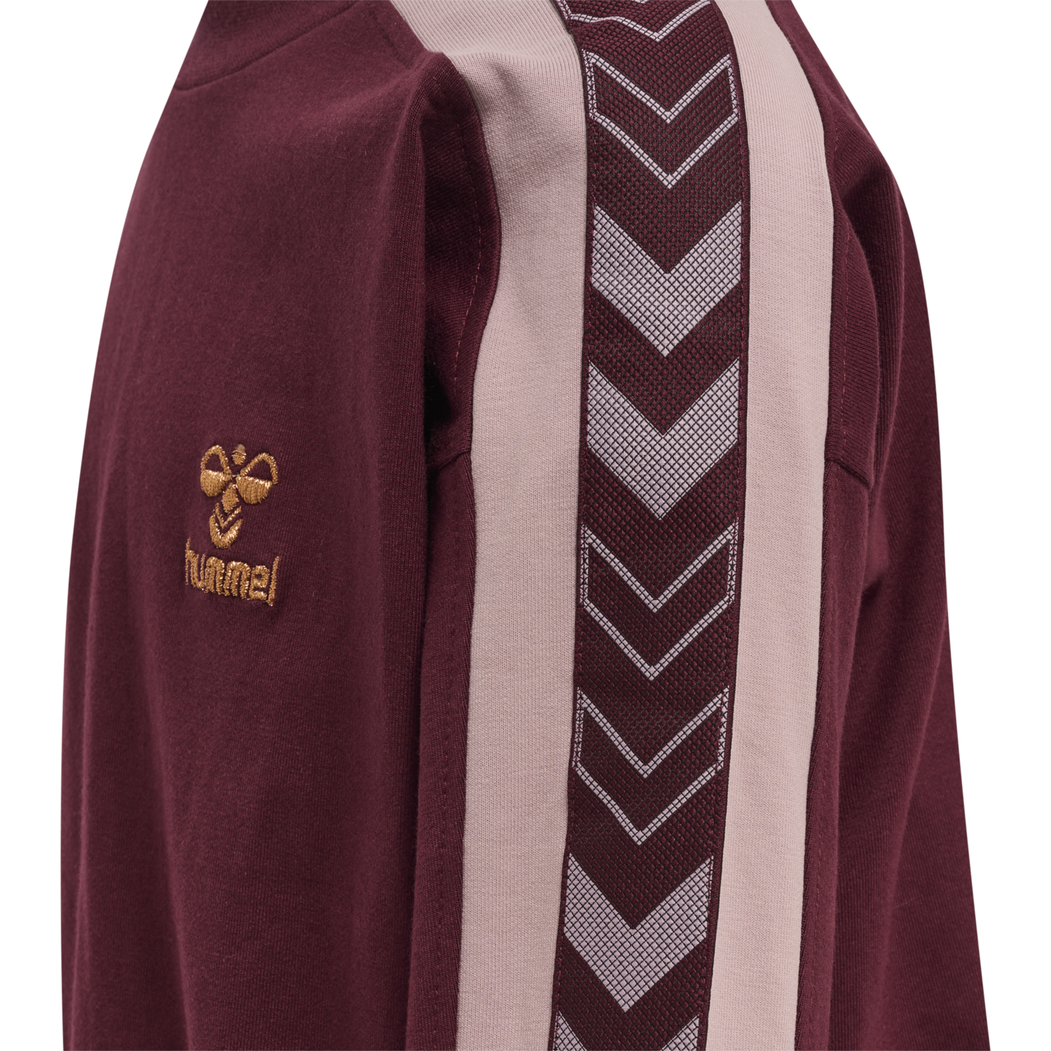 hmlAUDREY SWEATSHIRT, WINDSOR WINE, packshot