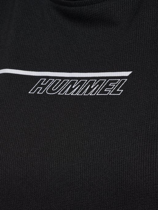 hmlCOURT LIGHT WEIGHT T-SHIRT W, BLACK, packshot