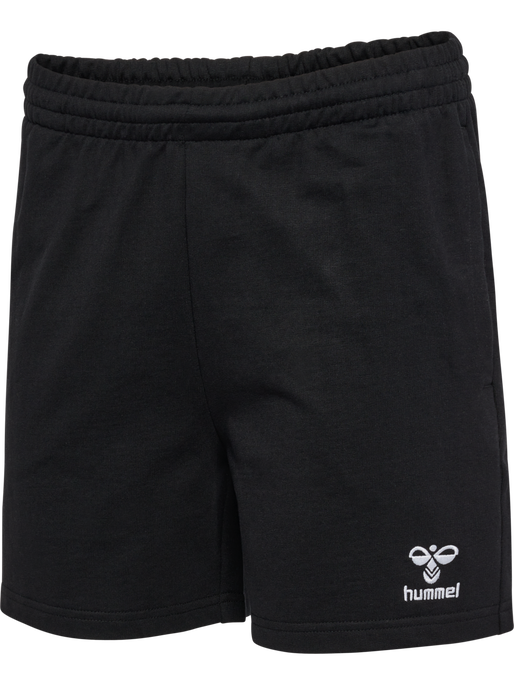 hmlGO 2.0 SWEATSHORTS WOMAN, BLACK, packshot