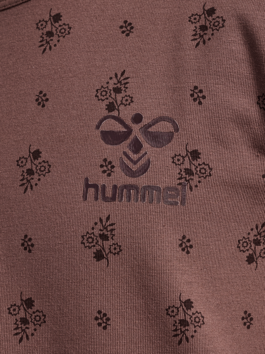 hmlCAROLINA NIGHT DRESS L/S, NUTMEG, packshot