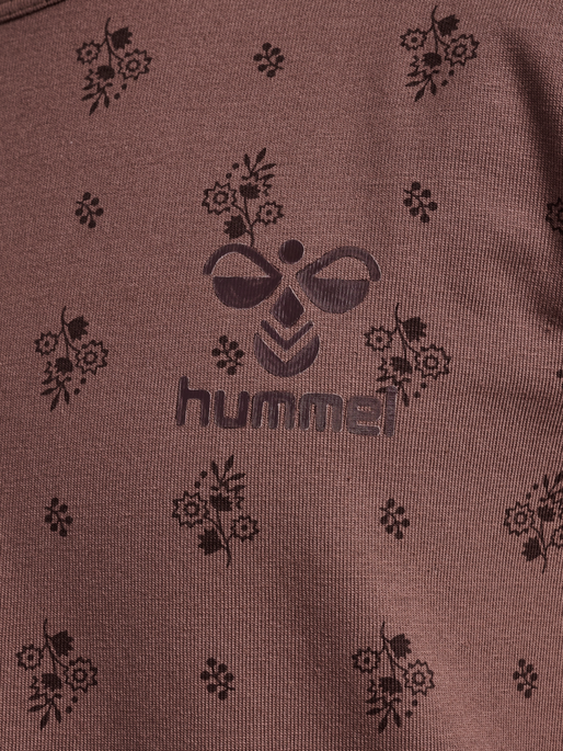 hmlCAROLINA NIGHT DRESS L/S, NUTMEG hmlCAROLINA NIGHT DRESS L/S, NUTMEG, packshot
