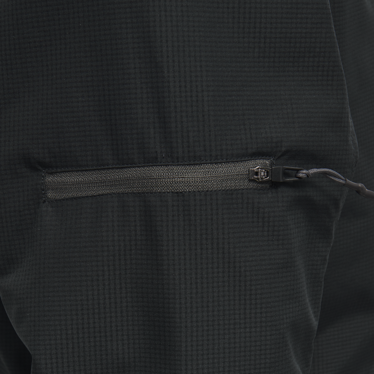 hmlNORTH SHELL JACKET, BLACK/ASPHALT, packshot