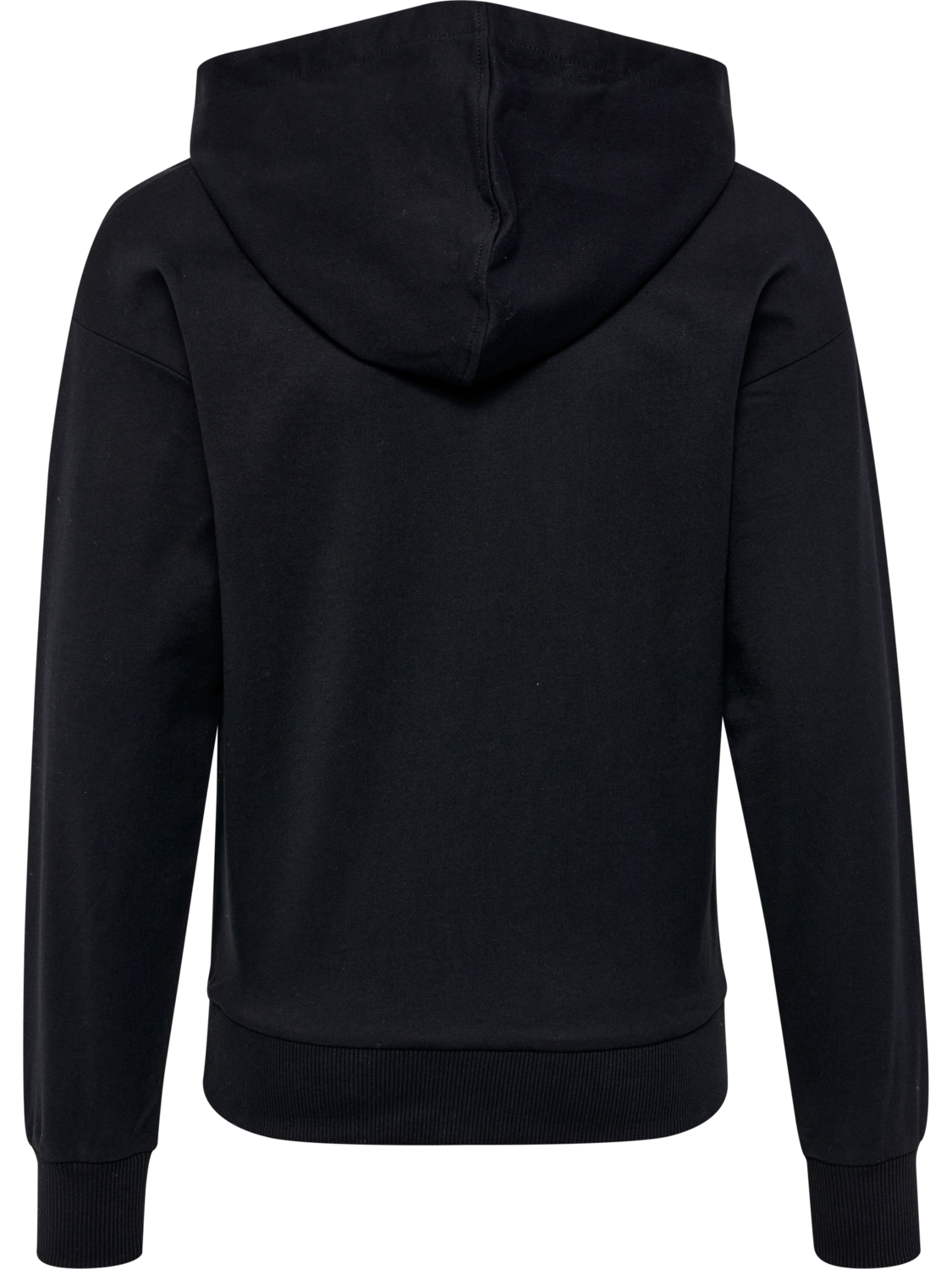 HMLLEIDEN HOODIE, BLACK IRIS/OIL BLUE, packshot