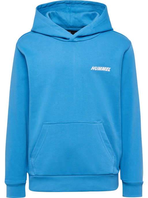 hmlCASPER HOODIE, LICHEN BLUE, packshot