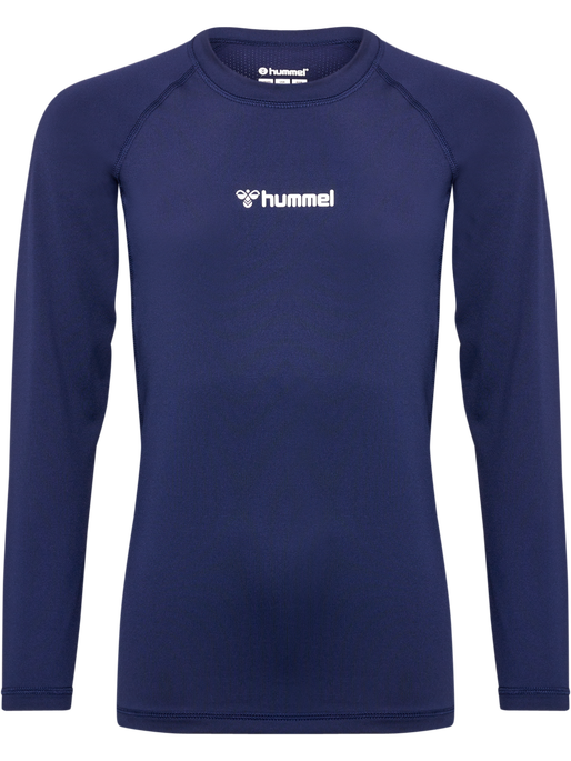 hmlBL PERFORMANCE TEE L/S KIDS, MARINE hmlBL PERFORMANCE TEE L/S KIDS, MARINE, packshot