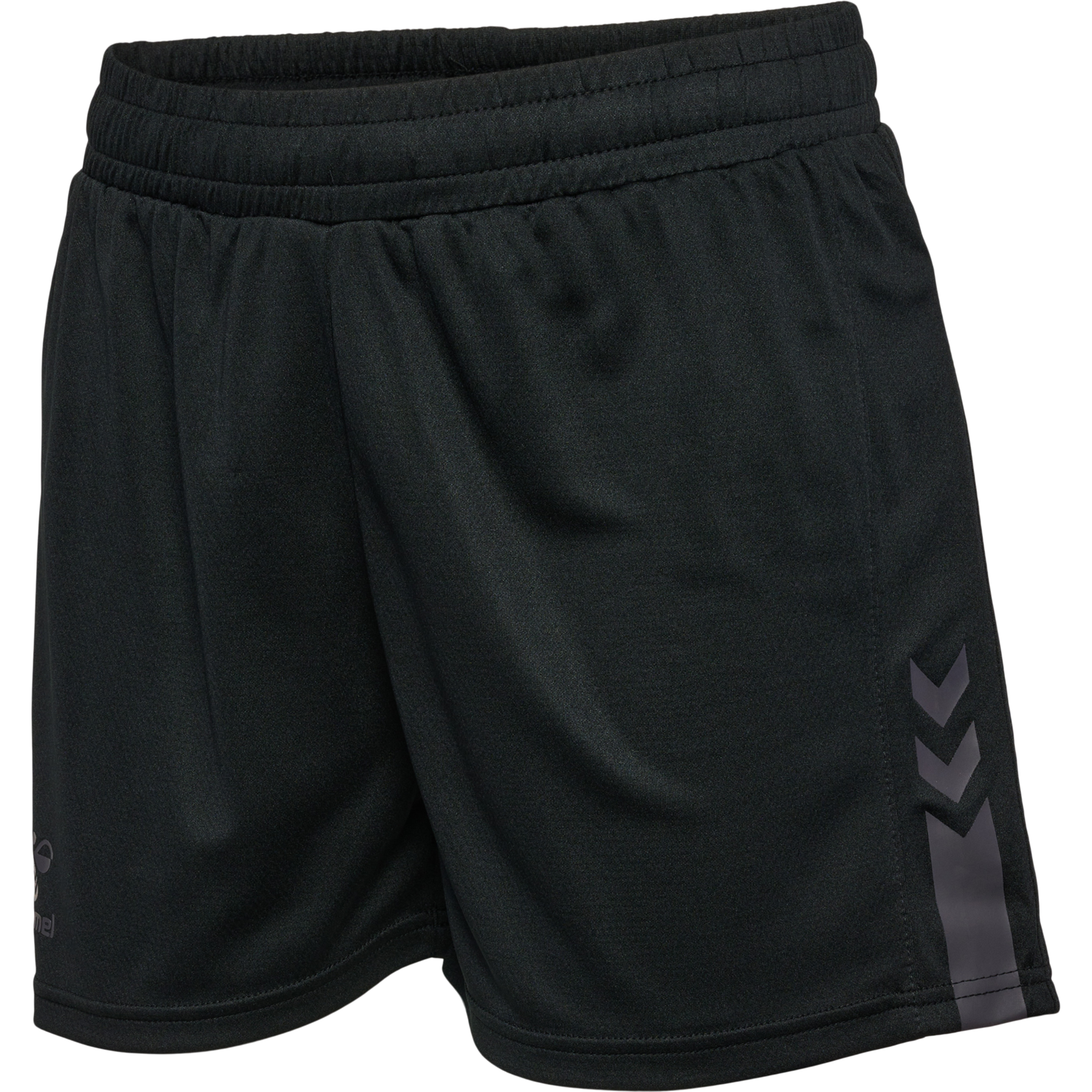 hmlACTIVE PL SHORTS WOMAN, BLACK, packshot