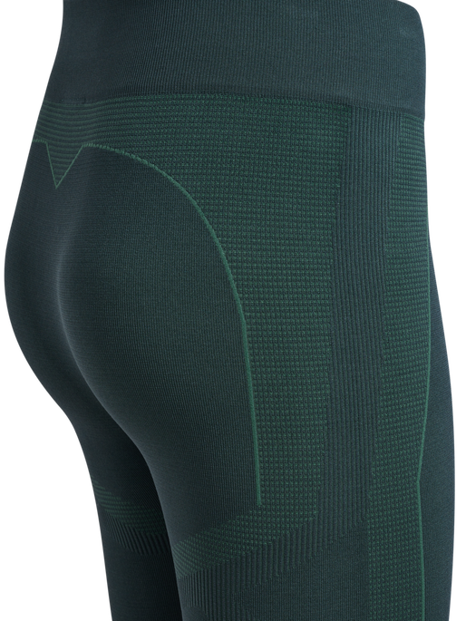 hmlMT POWER SEAMLESS MW TIGHTS, GREEN GABLES hmlMT POWER SEAMLESS MW TIGHTS, GREEN GABLES, packshot