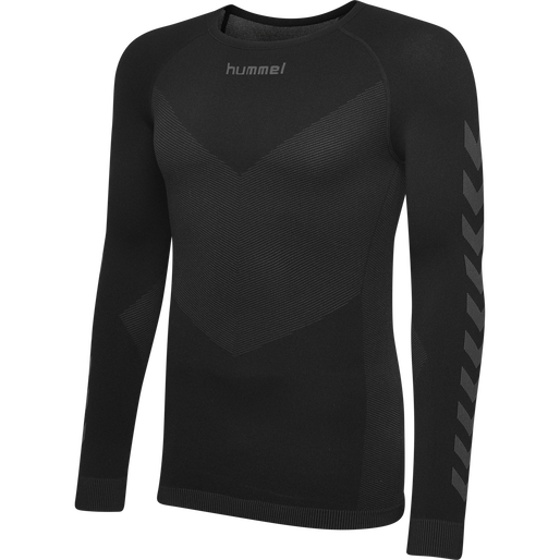 HUMMEL FIRST SEAMLESS JERSEY L/S , BLACK HUMMEL FIRST SEAMLESS JERSEY L/S , BLACK, packshot