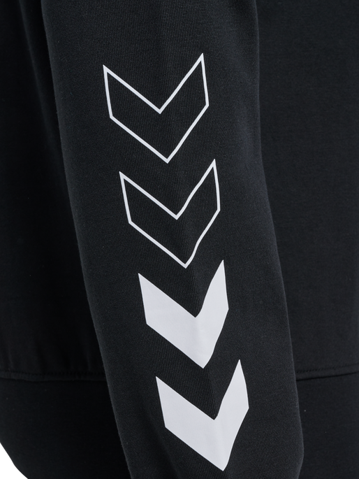 hmlELEMENTAL SWEATSHIRT, BLACK, packshot