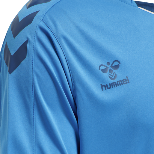 hmlCORE XK POLY JERSEY S/S, BLUE DANUBE hmlCORE XK POLY JERSEY S/S, BLUE DANUBE, packshot
