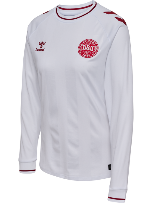 DBU WOMAN 25 AWAY JERSEY L/S, WHITE DBU WOMAN 25 AWAY JERSEY L/S, WHITE, packshot